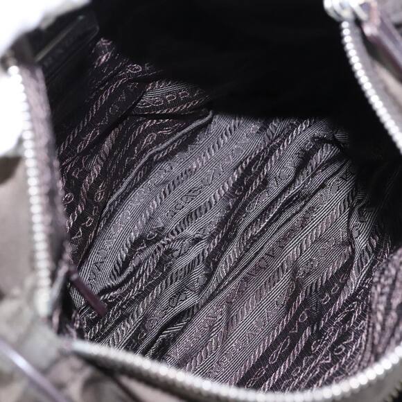 PRADA Shoulder Bag Nylon Khaki - Picture 10 of 16